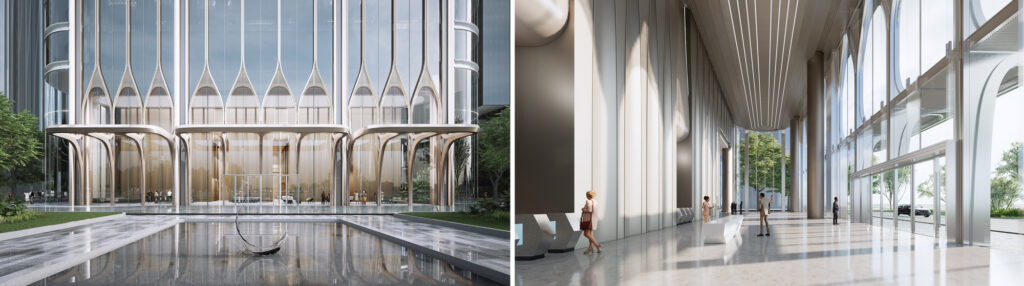 Torre Yuekai Asset Management a Guangzhou (Cina) progettata dallo studio di architettura e design Aedas: descrizione del progetto